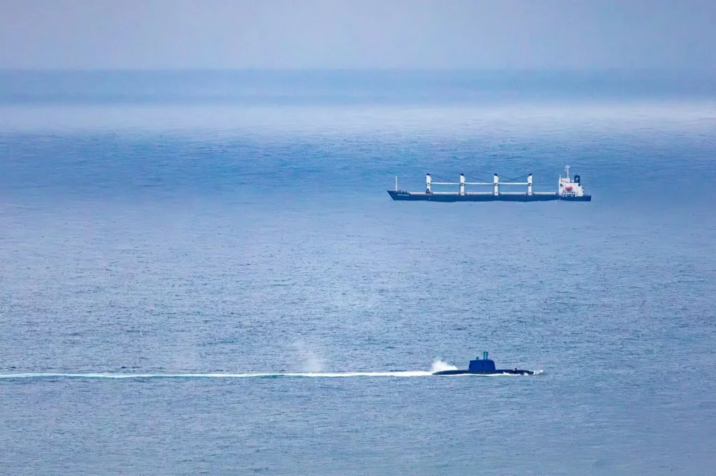 整裝待發，潛艦國造海鯤號6日執行第8次潛航測試